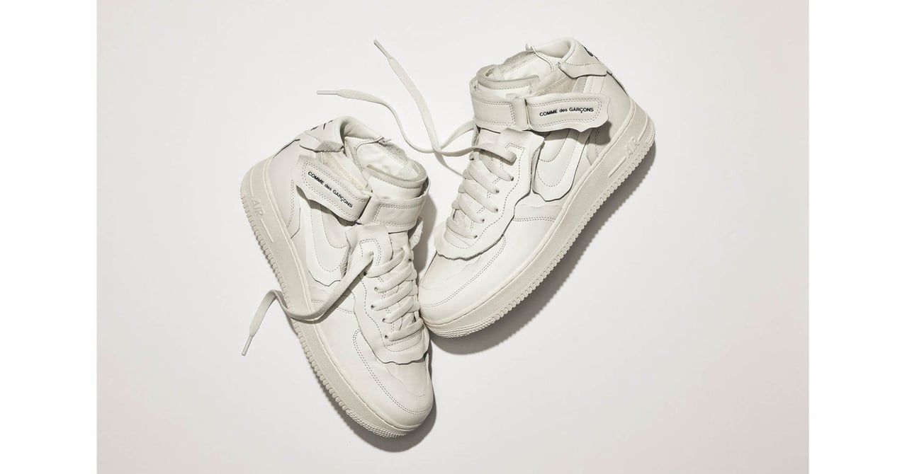 シーフードヌードル　未使用　コムデギャルソン ナイキ　エアフォース1 nike-garcons-airforce1-