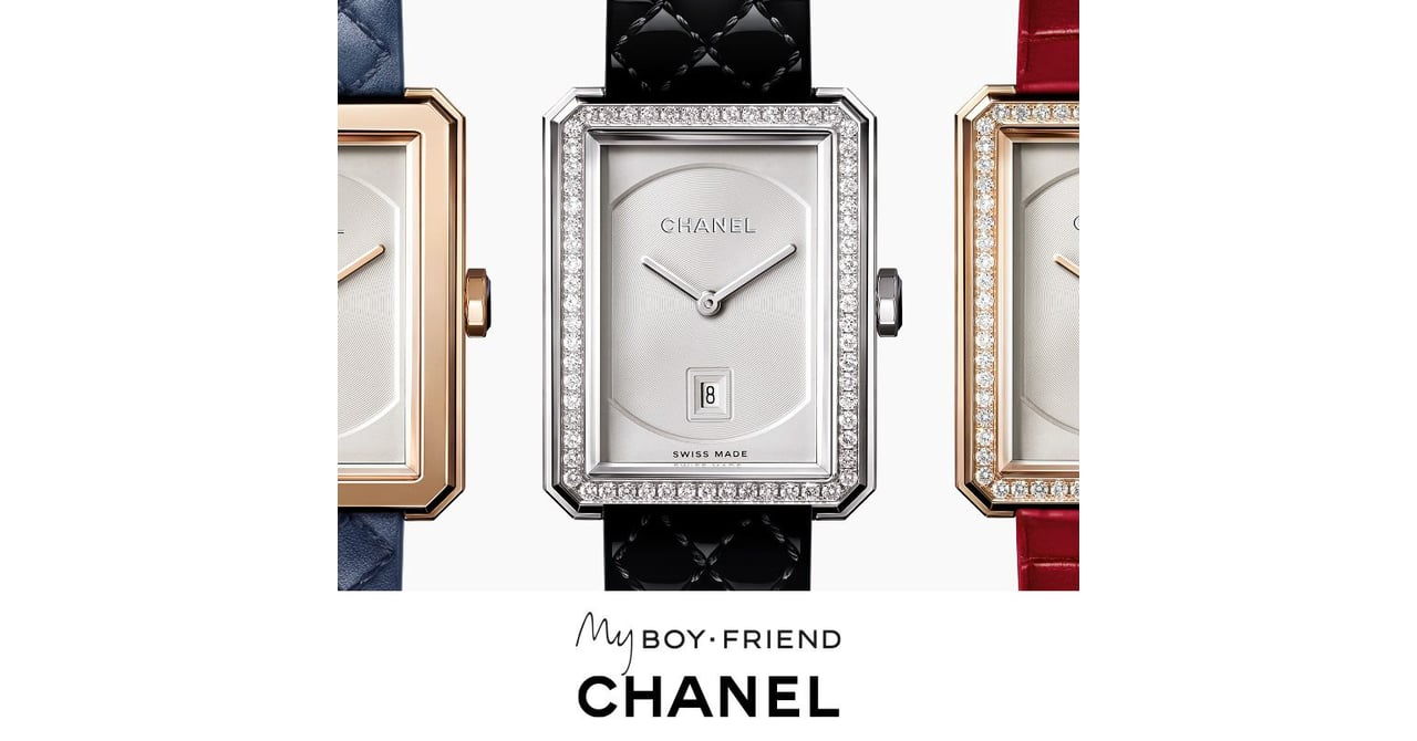 シャネルの時計「ボーイフレンド」がカスタマイズ可能に、新作