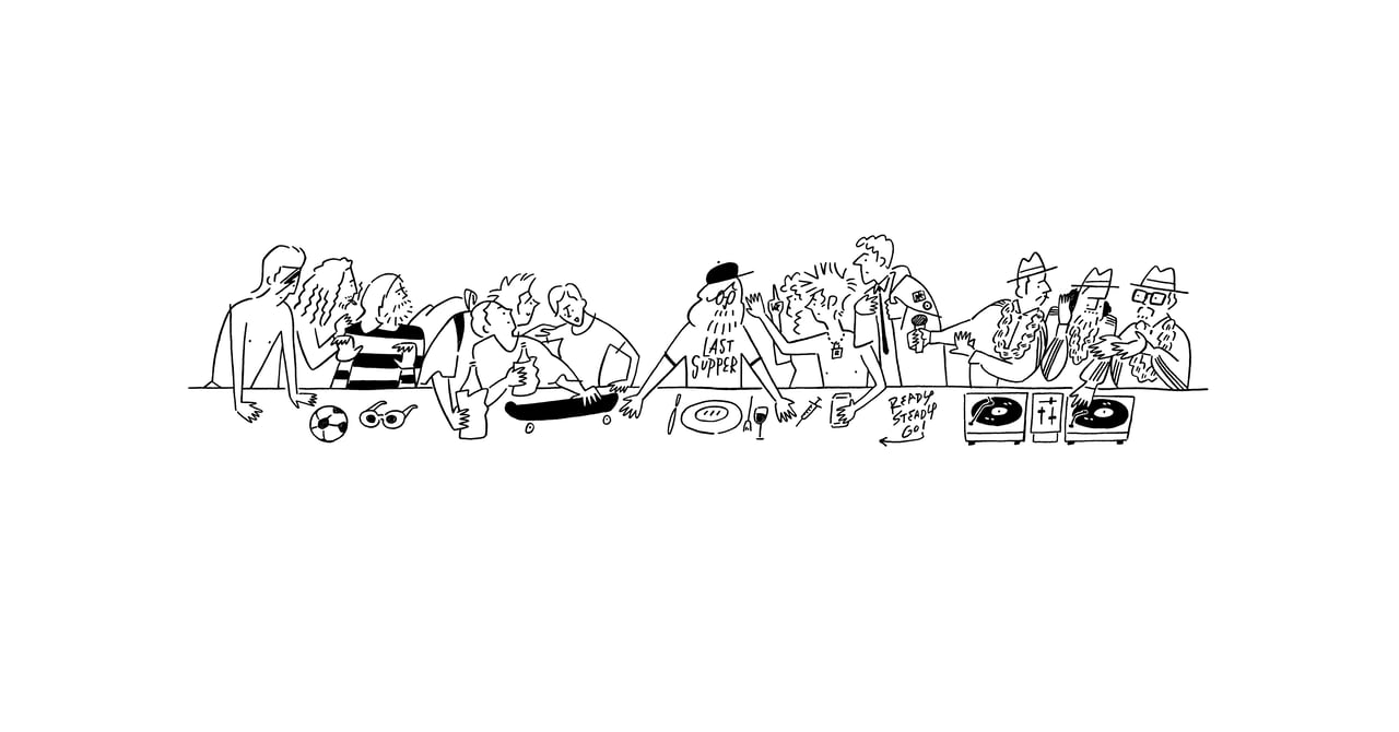 長場雄　「THE LAST SUPPER 」ポスター yunagaba_solo_20201209-001.jpg