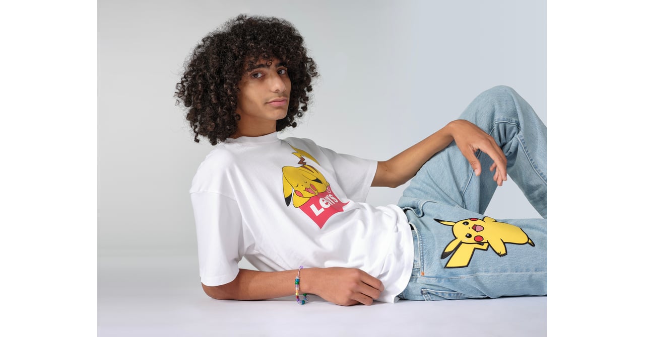 ポケモン生誕25周年記念、リーバイスから90年代風のコレクション登場