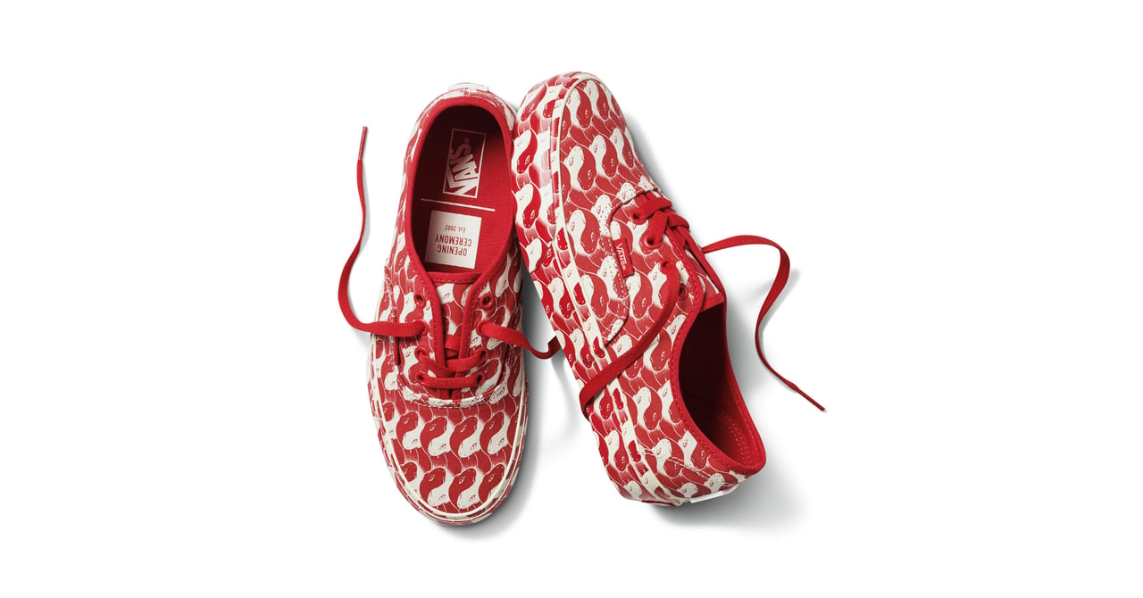 Vansがオープニングセレモニーとコラボ、総柄のオーセンティック発売
