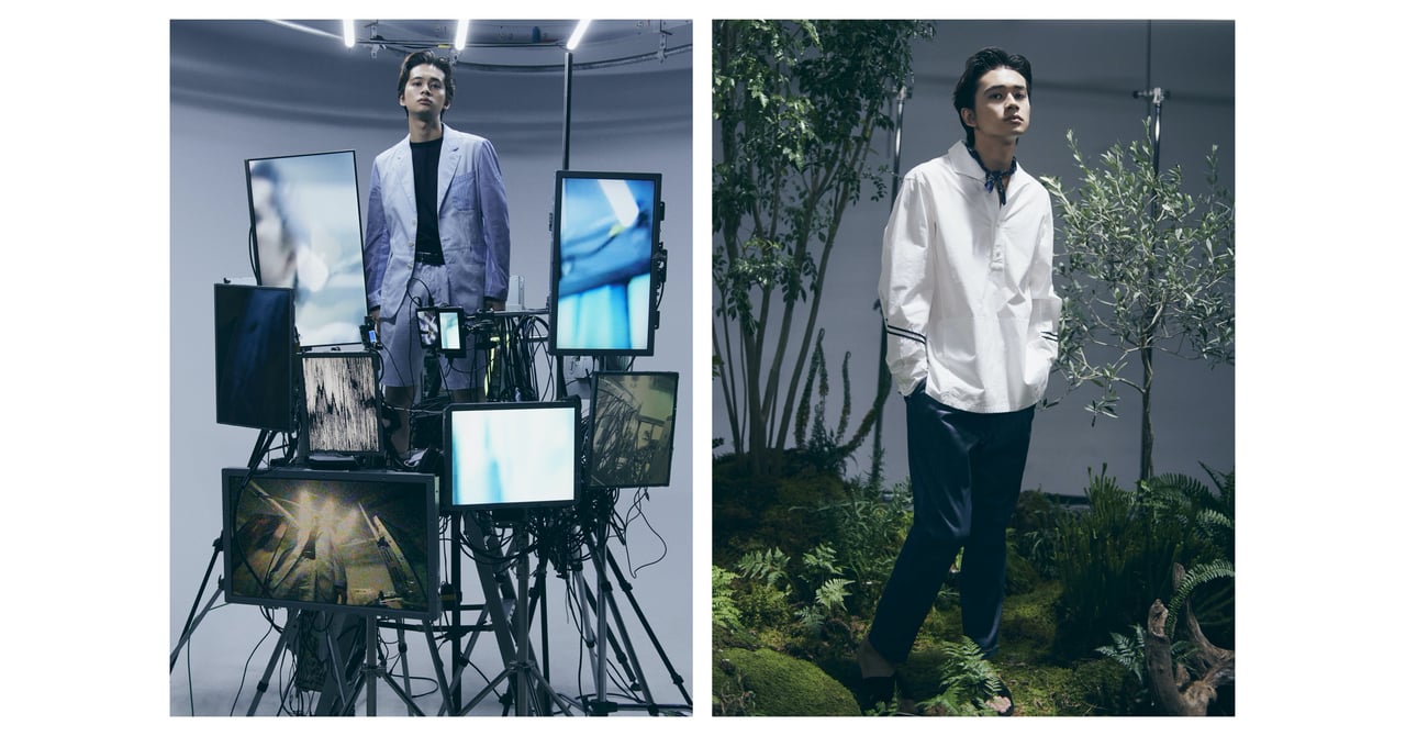 北村匠海をモデルに起用、「ランバン オン ブルー」が夏のビジュアル