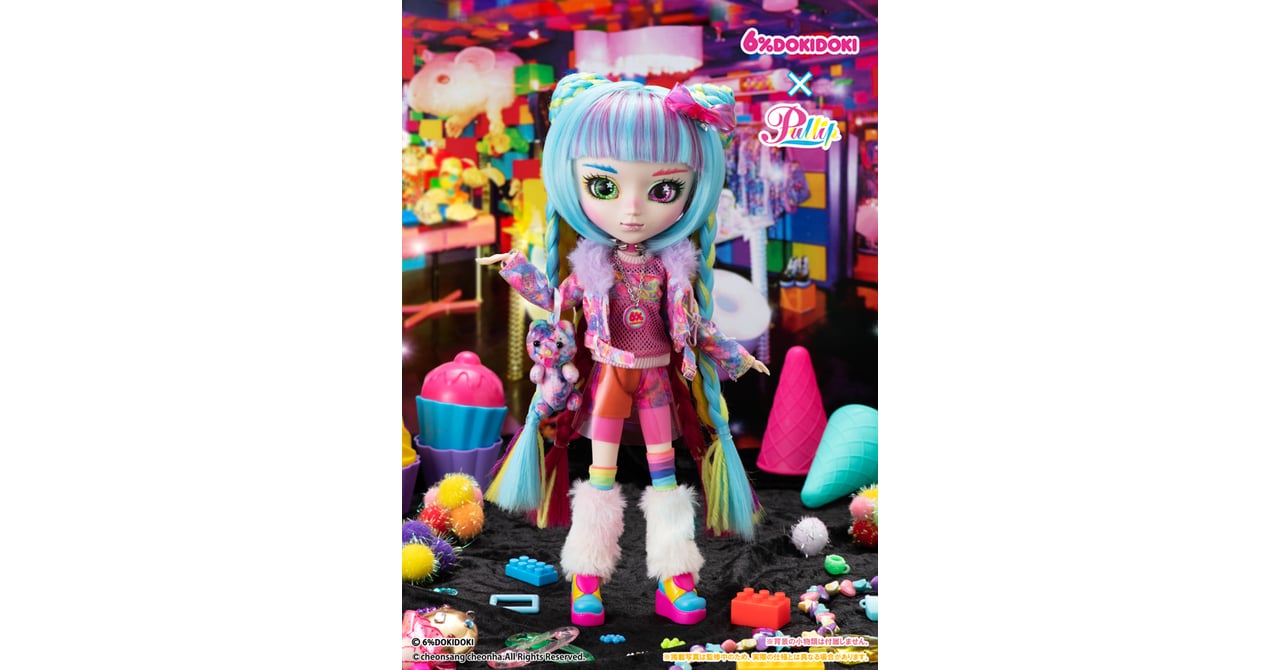 ロクパーセントドキドキ、25周年を記念してプーリップとのコラボ ロクパーセントドキドキ、25周年を記念してプーリップとのコラボ