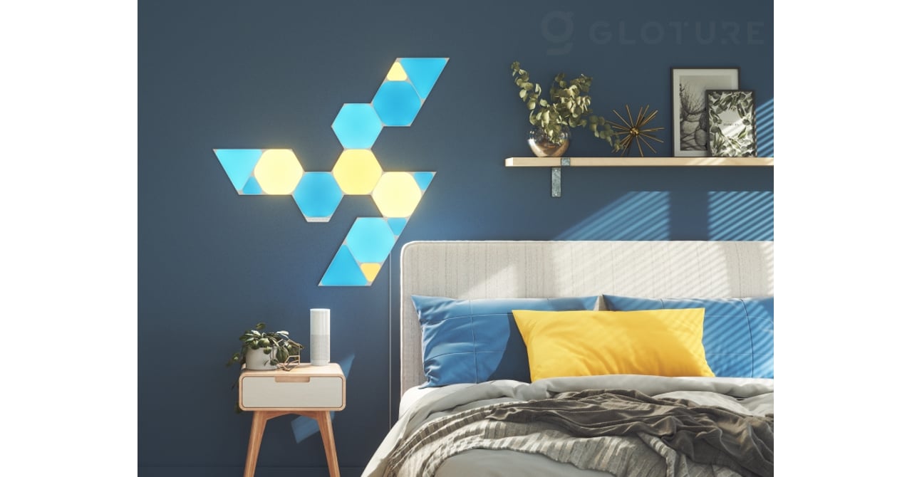 六角形☆hexagon☆雰囲気Good☆お洒落インテリア nanoleaf-shapes-hexagon-210618