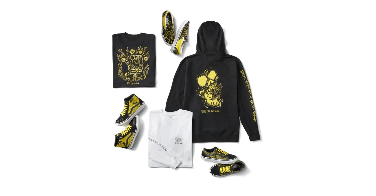 VANSが「スポンジ・ボブ」デザインのウェアとシューズを発売