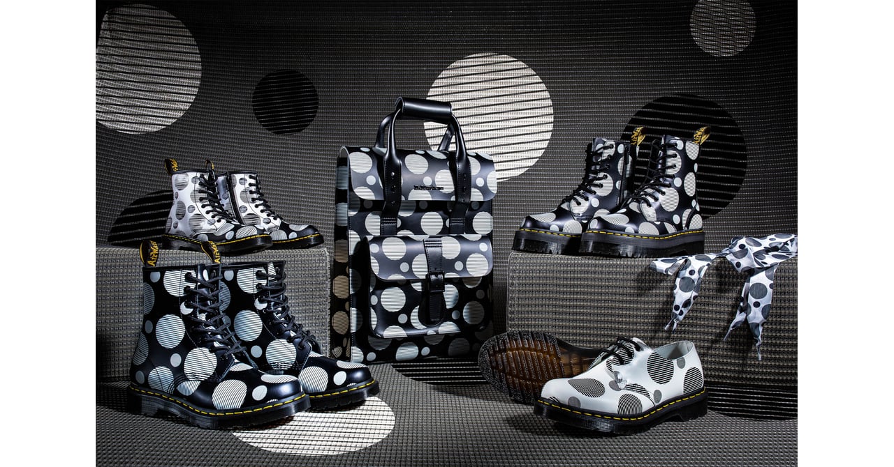 【極美品】Dr.Martens ドクターマーチン ポルカドット 1461 シックなポルカドットを、足元に。ドクターマーチンの新作コレクション