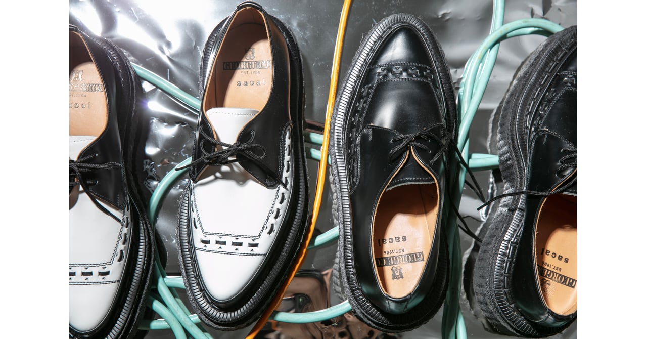 sacai Geoge Cox ローファー　ジョージコックス　サカイ　クリーパー sacai-210810-001.jpg