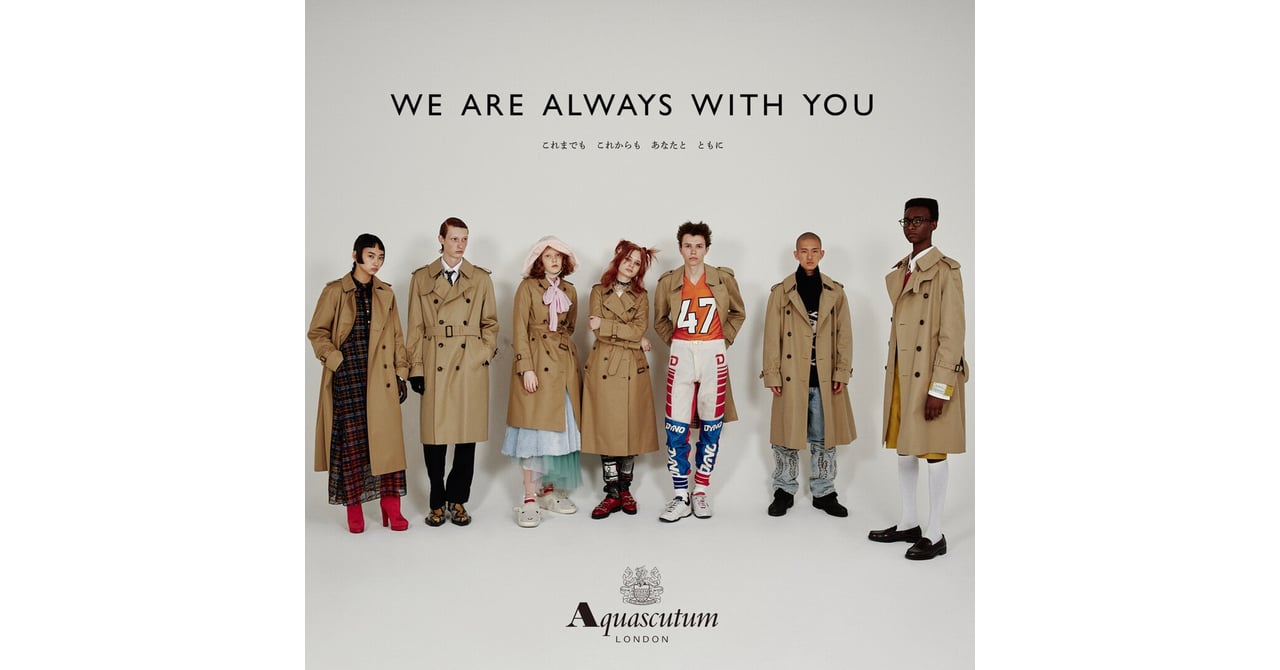 【大幅値下しました】アクアスキュータム　創立170周年記念アニバーサリーコート ブランド創設170周年を記念したアニバーサリーコレクション | ＆AQ