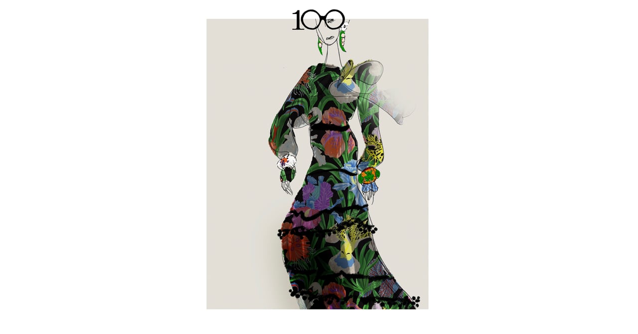 H＆M×アイリス・アプフェル、100歳を迎えたアイリスの大胆なスタイルを