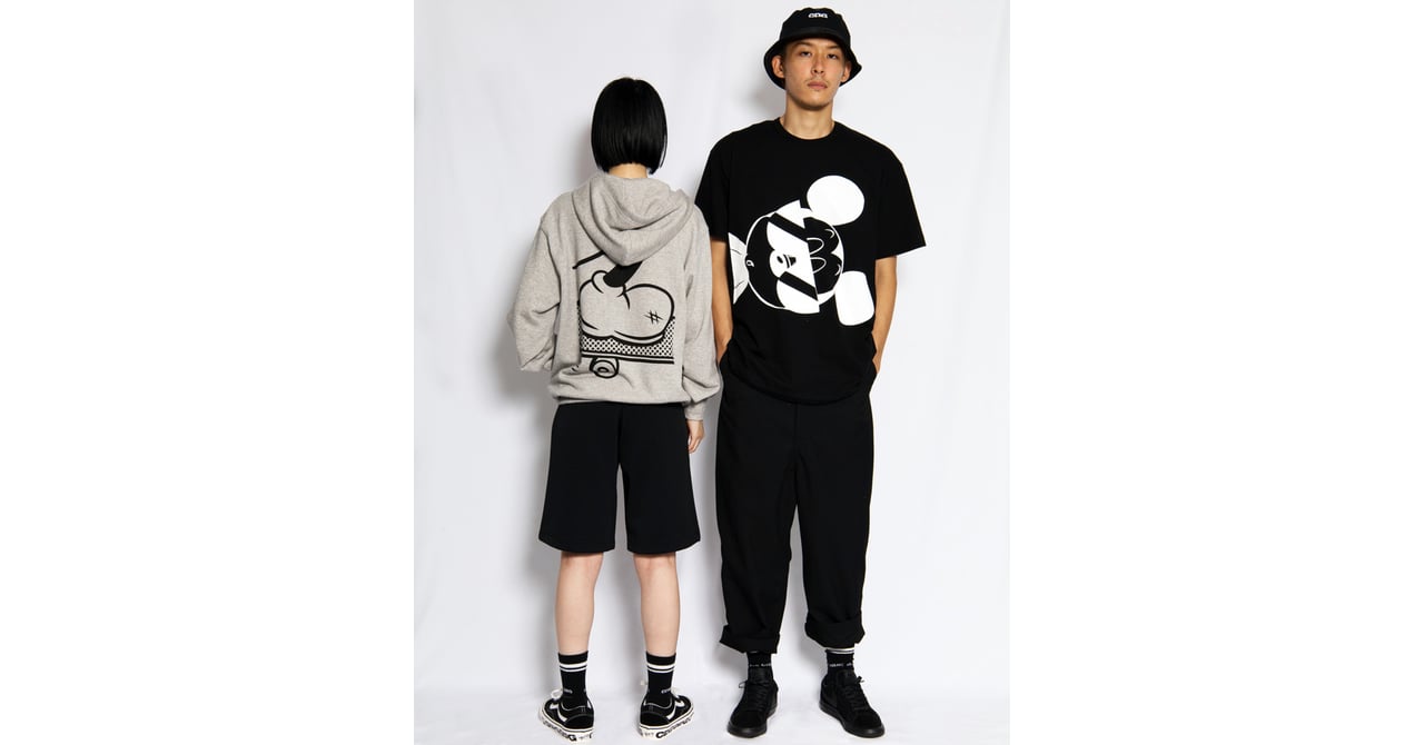 コム デ ギャルソン「CDG」がミッキーマウスをプリントしたT コム デ ギャルソン「CDG」がミッキーマウスをプリントしたT