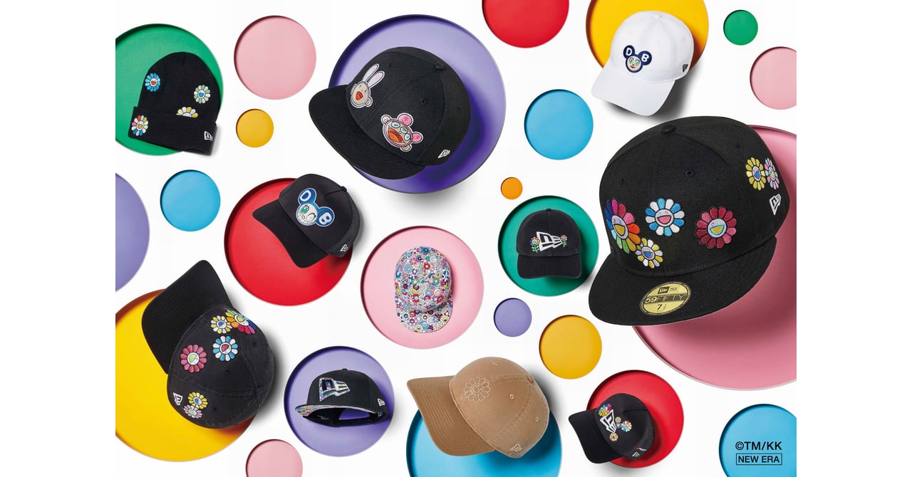 New Era 村上隆とLAコラボキャップです 村上隆×New Era® 初のコラボコレクションが登場 | HIGHSNOBIETY.JP