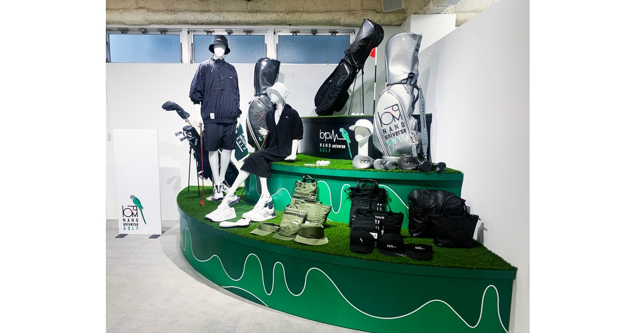 【専用】ナノユニバースゴルフ/ビーツパーミニット ウェア ビーツ・パー・ミニット＿ナノユニバース BP ハーフジップ裏起毛