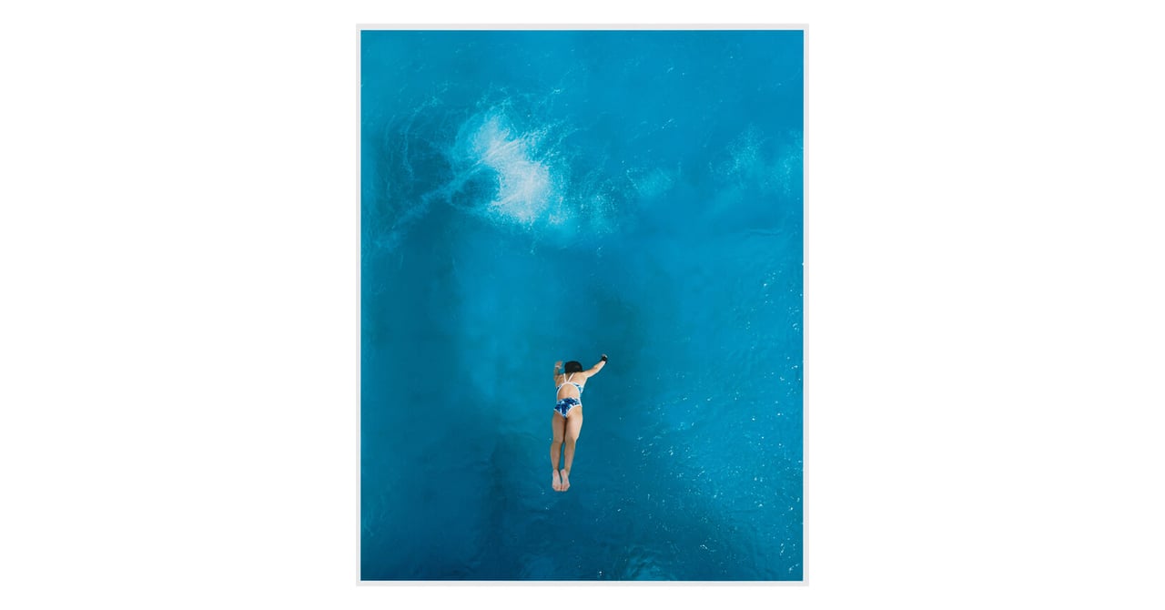石川直樹が個展「MOMENTUM」を開催 飛び込み競技に取り組む若者