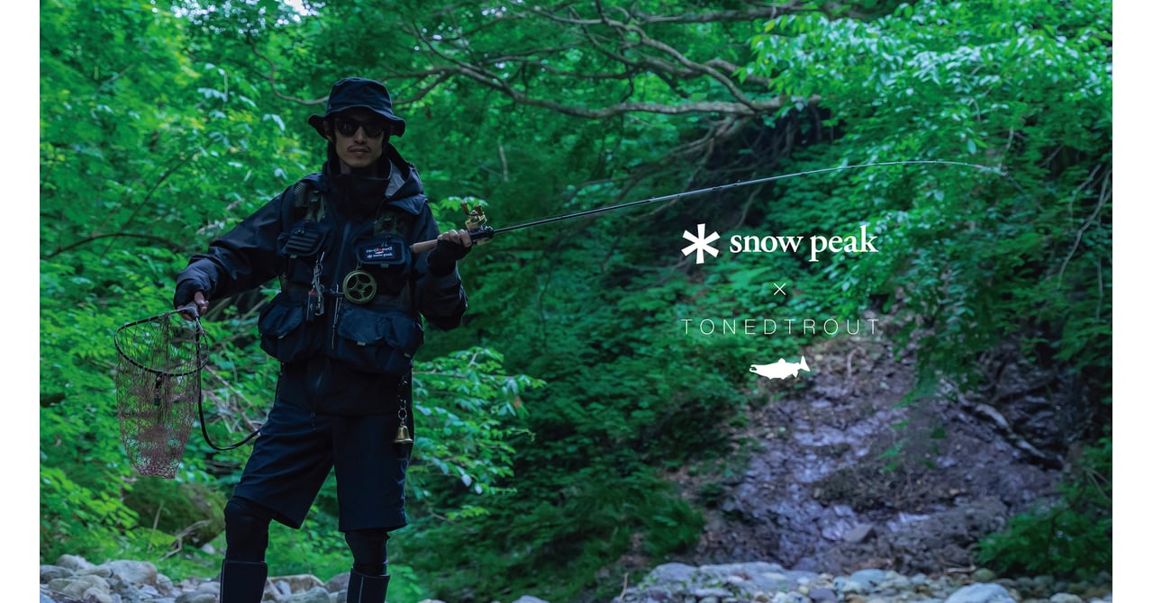 トーンドトラウト TONEDTROUT スノーピーク カーゴショーツ 黒 M snow peak × TONEDTROUT Cargo Shorts