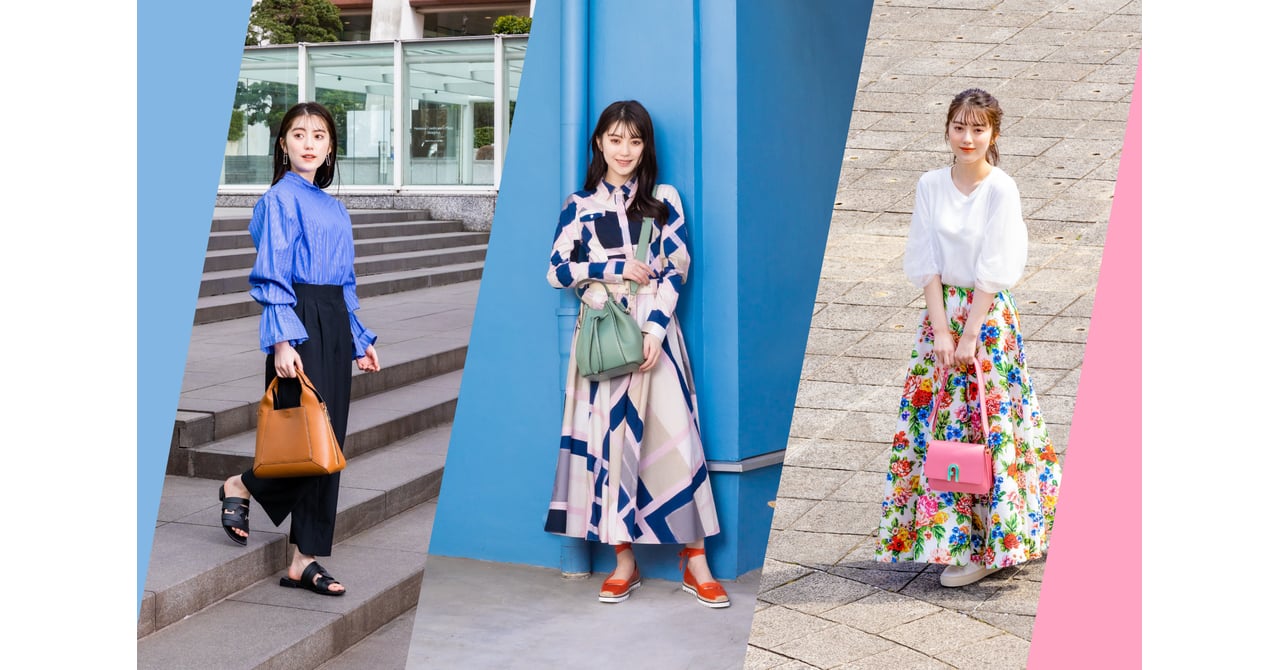 服を着替えるようにバッグを選ぶ。＜フルラ＞と私のエブリディバッグ。