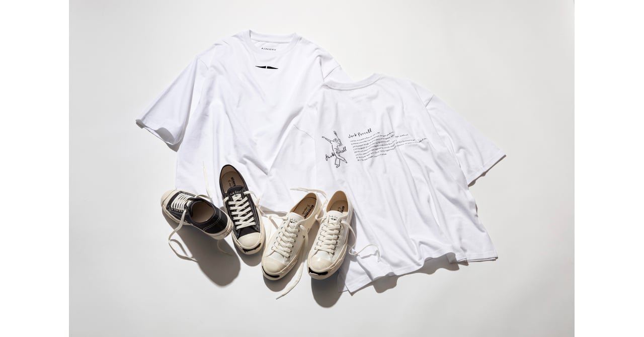 【新品】長場 雄×コンバースコラボ　ジャックパーセル　27㎝ コンバースと長場雄によるコラボ第2弾 手描きタッチの「ジャック