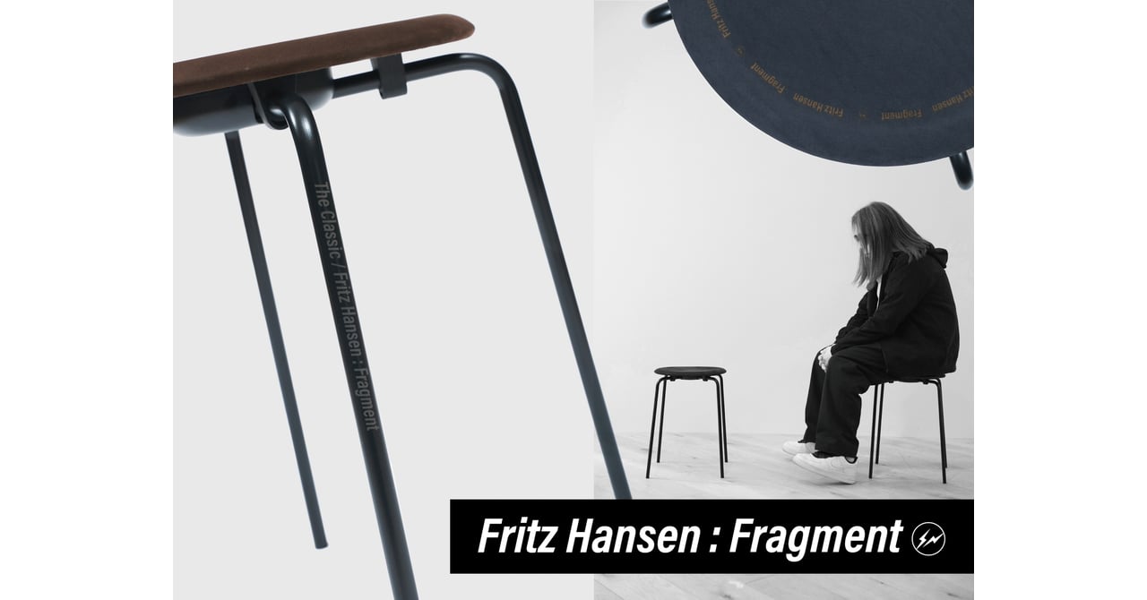 フリッツ・ハンセン」がフラグメントとコラボ、ドットスツールの限定
