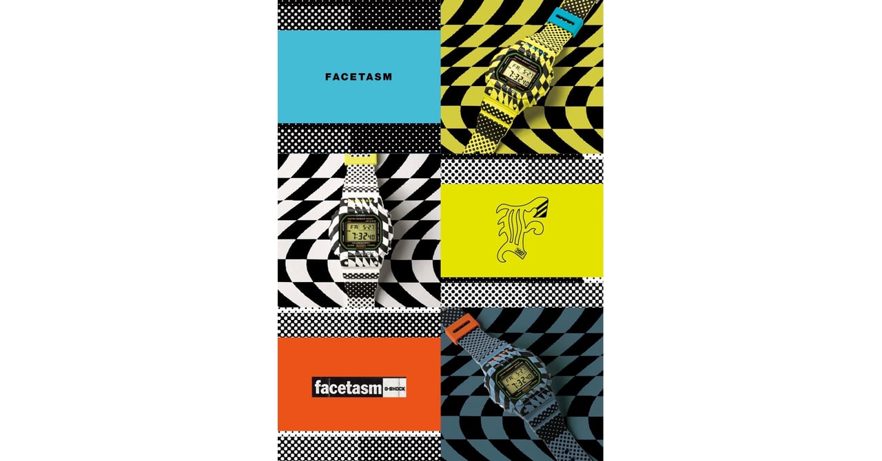 FACETASM / ファセッタズム × G-SHOCKコラボレーションモデル ギャラリー：G-SHOCKがファセッタズムとのコラボモデルを