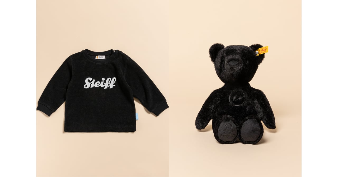 Steiff スウェットシャツ ぬいぐるみ gelato pique (ジェラート ピケ)】ドイツの伝統的なぬいぐるみブランド