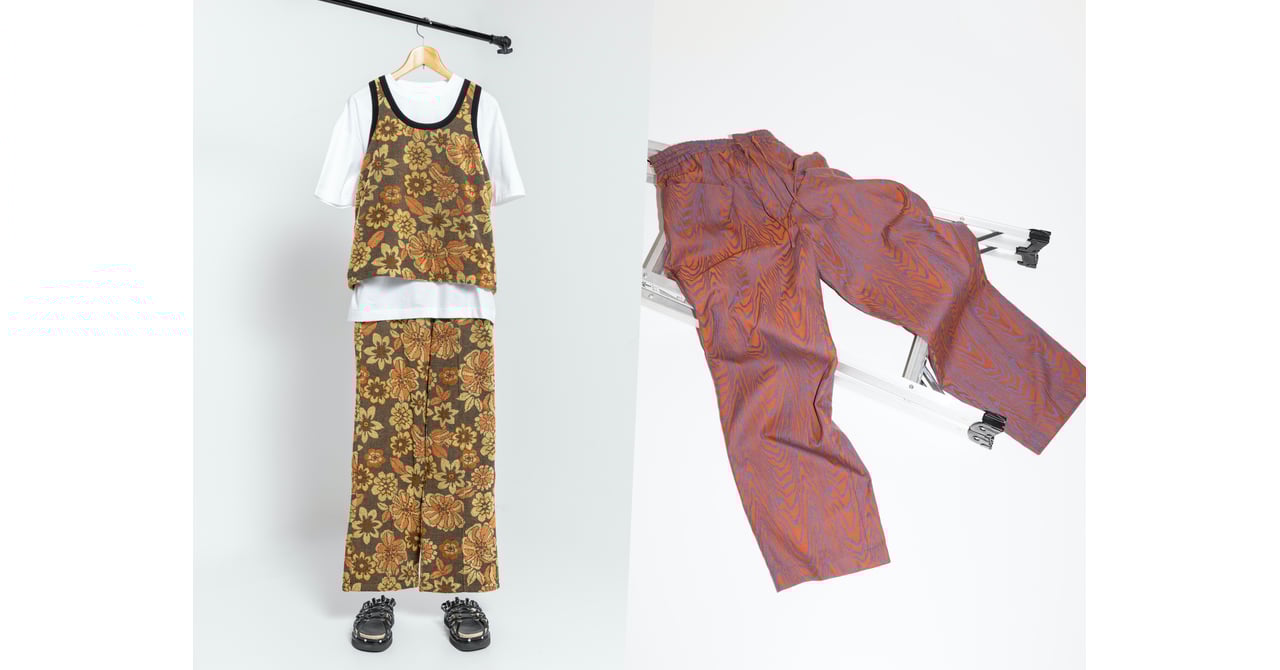 vol.29 アンスクリアのパイルパンツ＆ミオズモーキーのジャカードパンツ