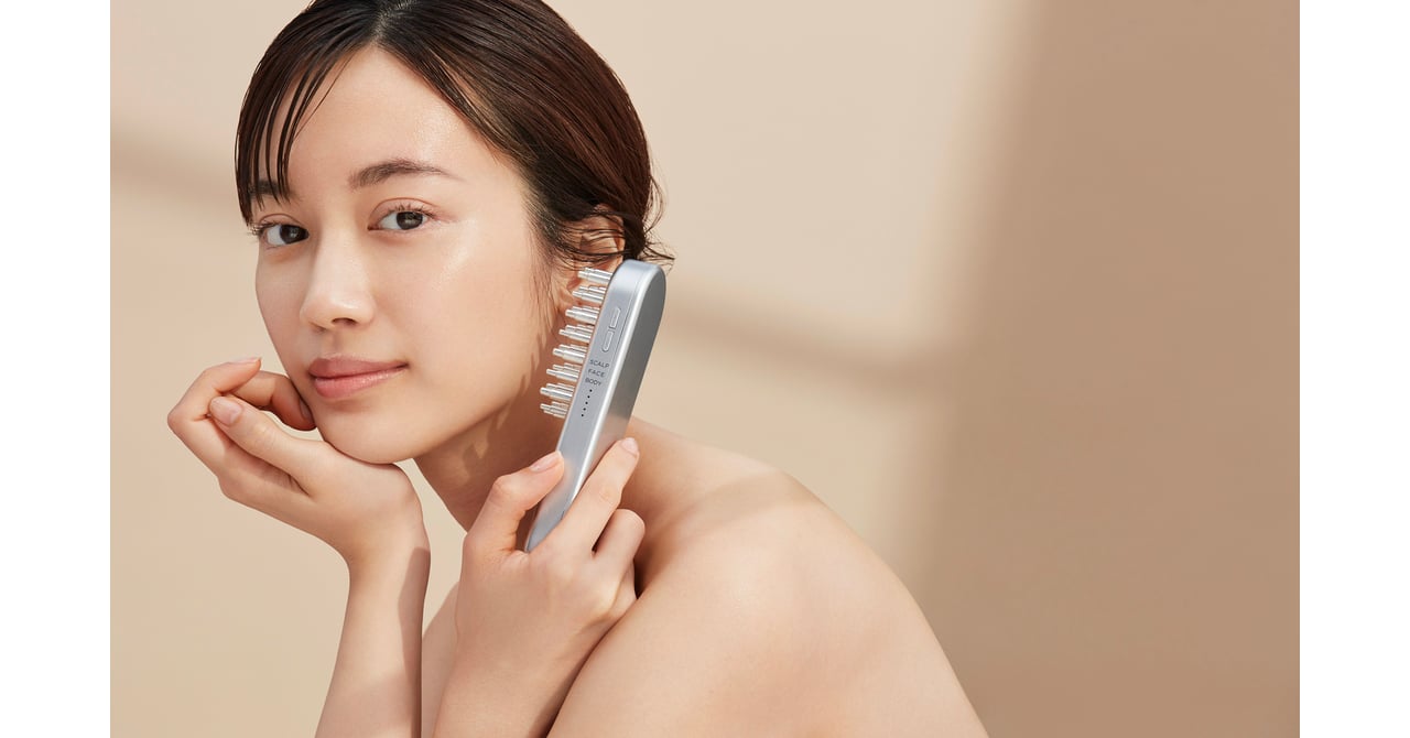 サロニア」からハリ美容デンキブラシが登場 1本で顔と体のゆるみに