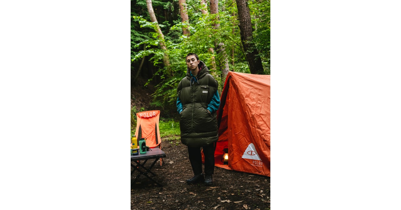 NANGA×POLER コラボ　NAPSACK 寝袋 歩ける寝袋が登場、ポーラーとナンガがコラボ