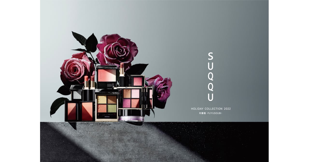 スック：冬薔薇の気高さを感じるホリデーアイテム