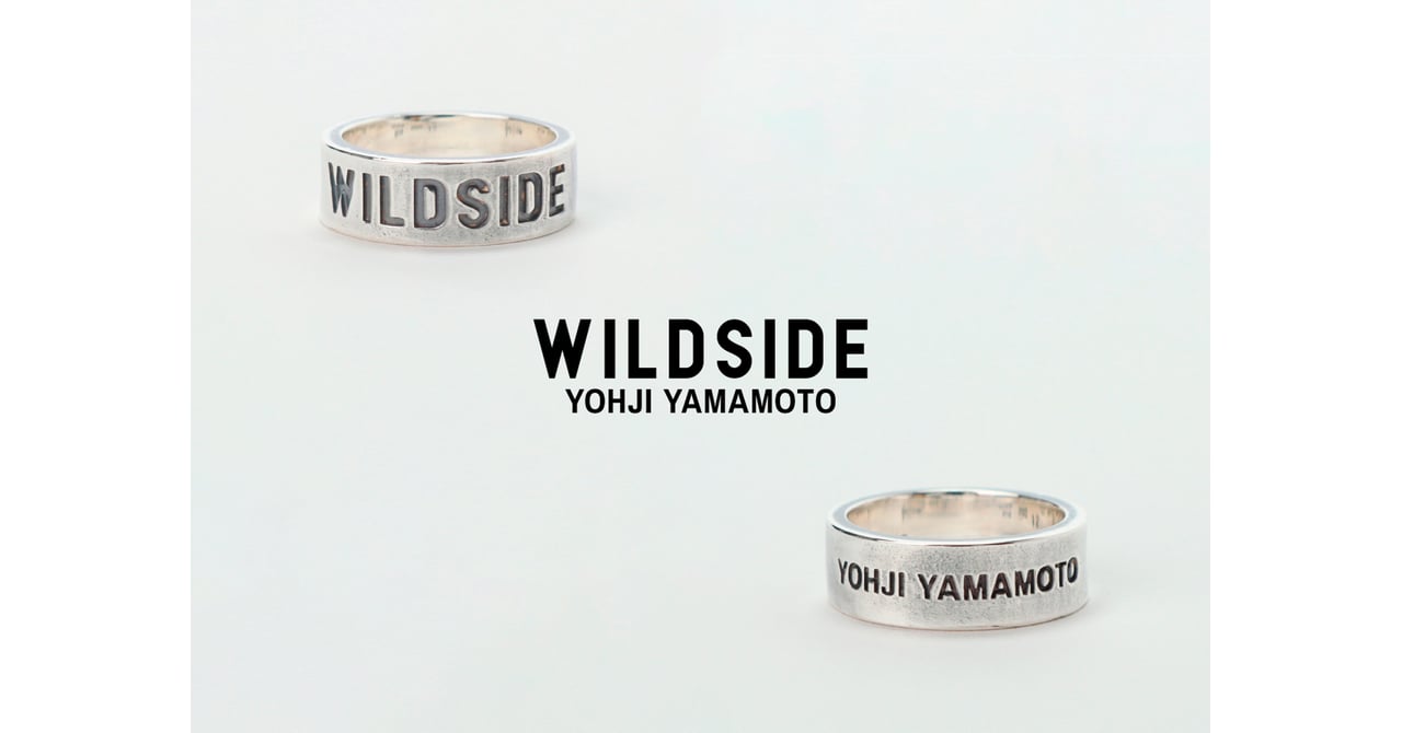 ジュエリー初展開、ワイルドサイド ヨウジヤマモトのシルバーリング販売