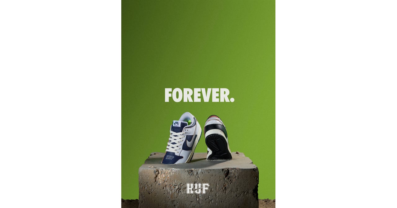 HUFがナイキ SBとコラボしたダンクを発売、カラーはランダムで決定