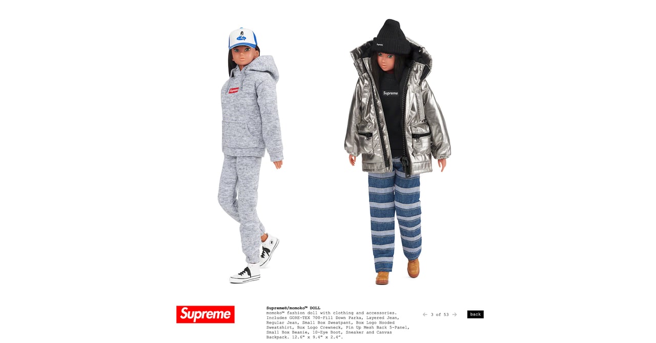 Supreme momoko DOLL シュプリーム モモコ人形 モモコ ドール Supreme momoko DOLL モモコドール Supreme momoko™ DOLL (FW22) - 8