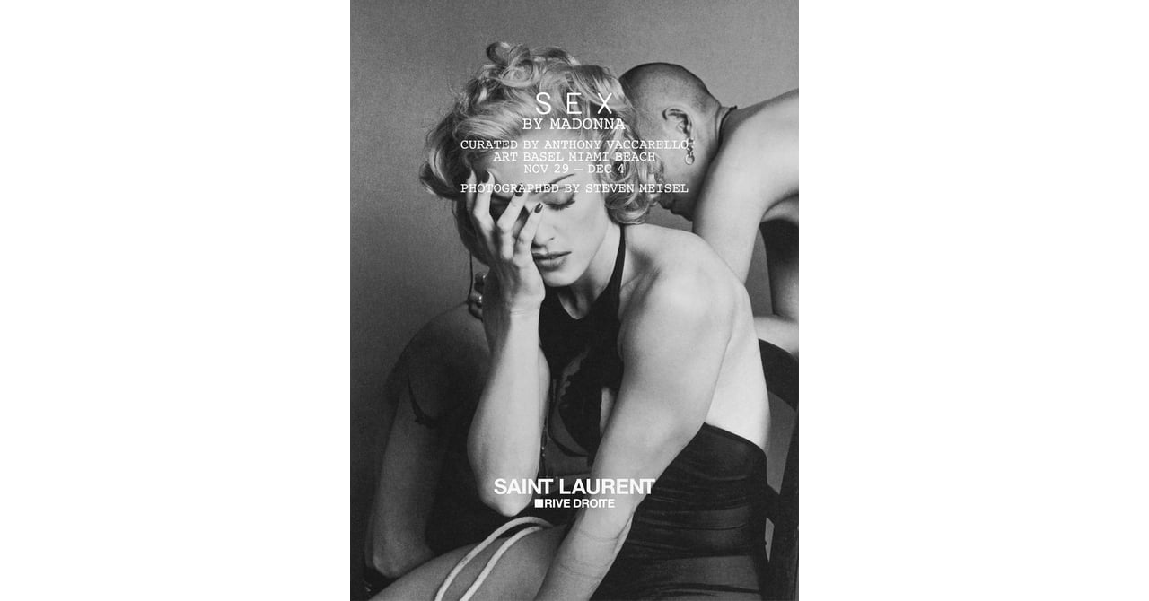 マドンナ写真集   MADONNA サンローランがマドンナの伝説の写真集「Sex」を再販 限定版100