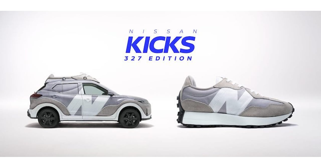 ニューバランス「327」を再現した日産キックスが登場