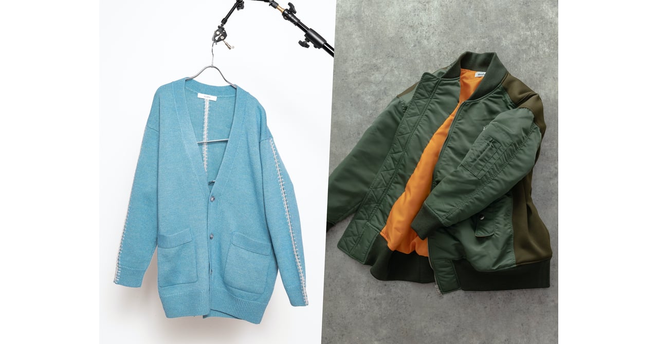 vol.61 マラミュートのMA-1＆ウジョーのニットカーディガン