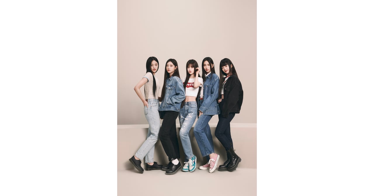 リーバイスが「NewJeans」をグローバルアンバサダーに起用