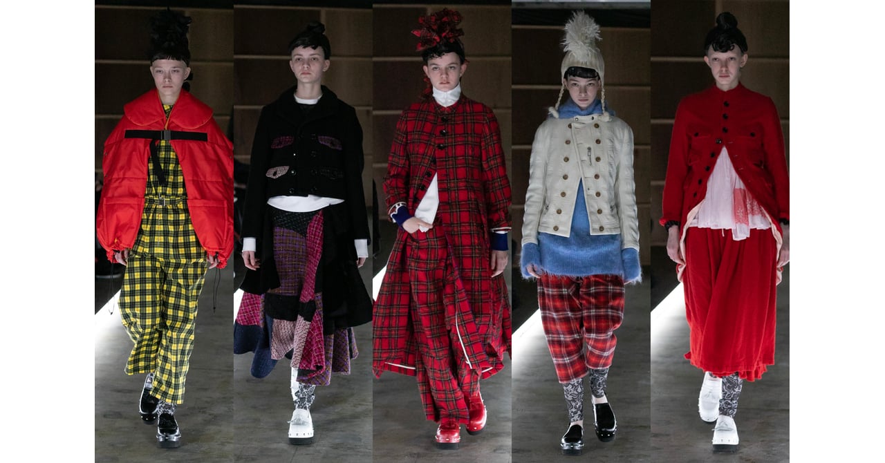 ✨タグ付き✨AD2023 タオコムデギャルソン　ジャンプスーツ　チェック　つなぎ ✨タグ付き✨AD2023 タオコムデギャルソン ジャンプスーツ チェック