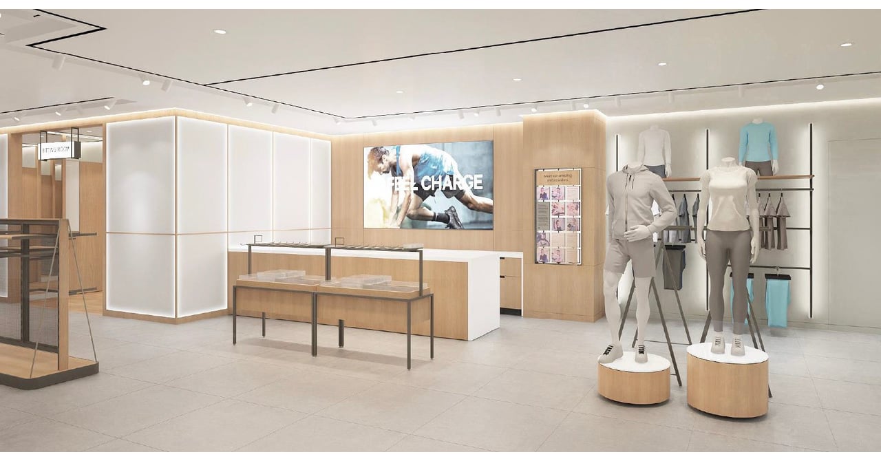 ルルレモン　銀座SIX オープン限定　レギンス サイズ2 lulu-ginza-1-2-1.jpg