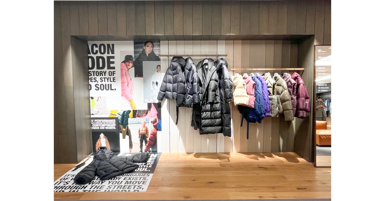 ミラノ発のダウンジャケットブランド「ベーコン」が本格上陸