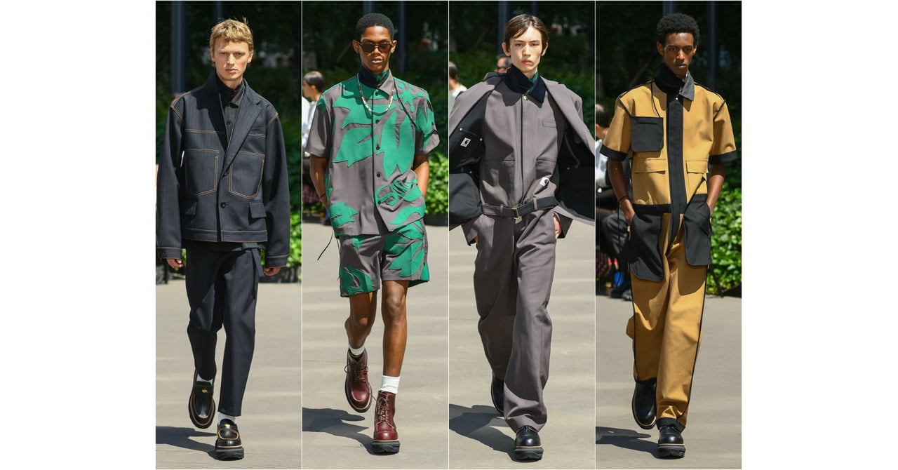 スーツとワークウェアのクロスオーバー 「サカイ」メンズ新作ショーで