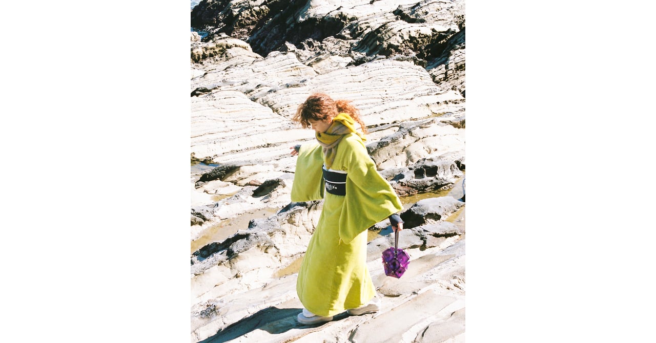 ルードギャラリー　yoso 着物 Yōso × RUDE GALLERY TSURU KIMONO / RUDE GALLERY | CROSS ROAD BLUES