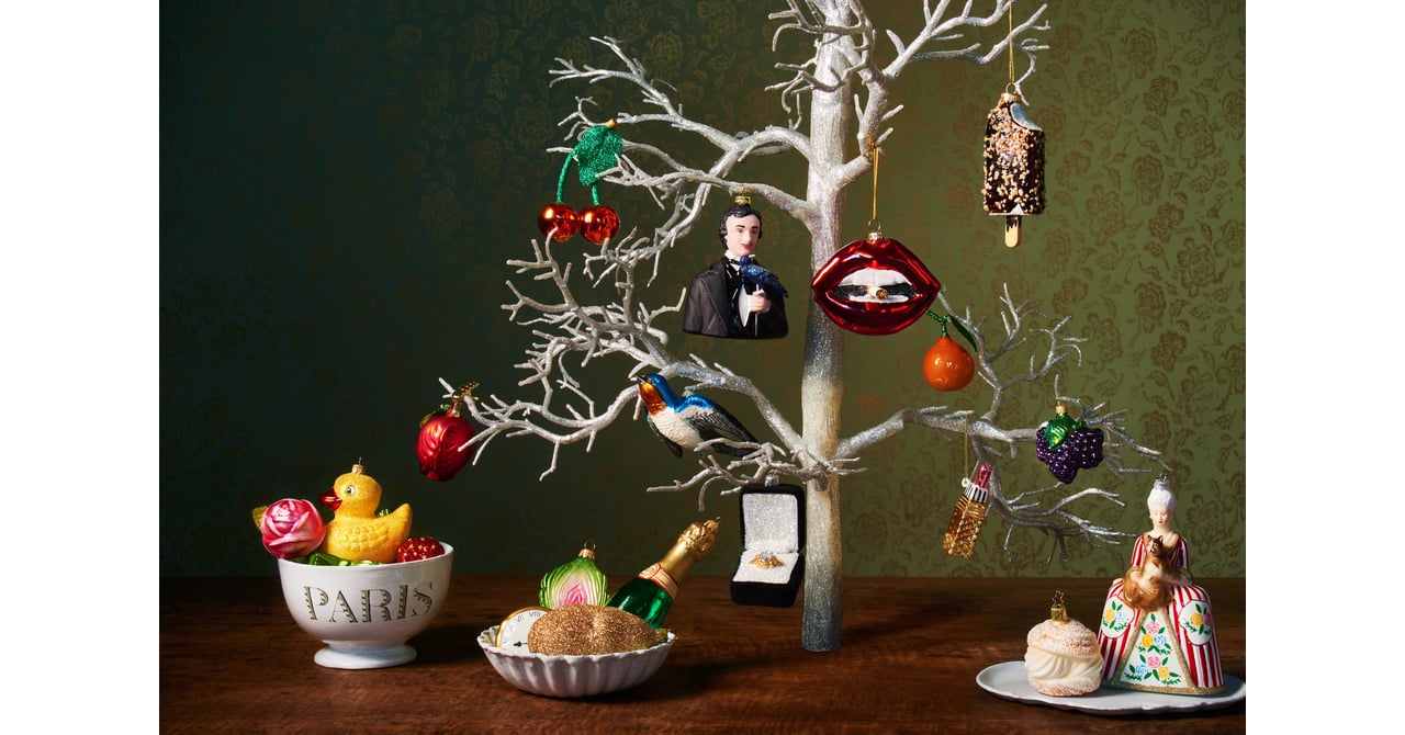 アスティエ ド ヴィラット　クリスマスオーナメント　ハンドバッグ　ブラック アスティエ ド ヴィラット クリスマスオーナメント ハンドバッグ