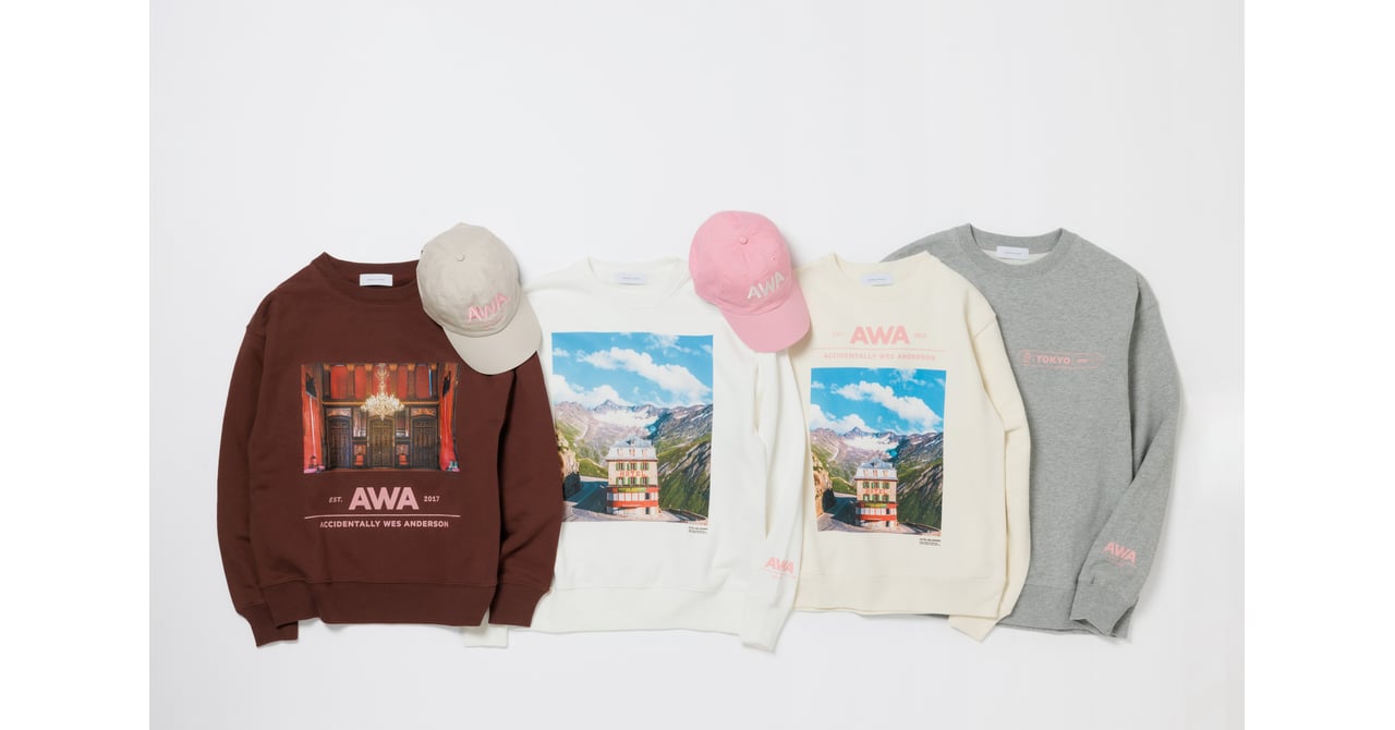 ウェス・アンダーソン 風景展 AWA 東京限定 ムービーTシャツ グッズ３点 accidentally-wes-anderson-