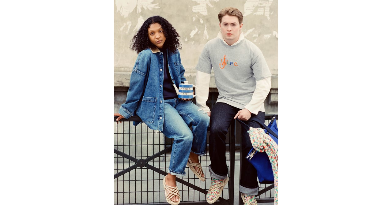 A.P.C. JW Andersonコラボ　ブラックデニム A.P.C.×JW アンダーソン ヨーゼフ・ボイスのパフォーマンスから