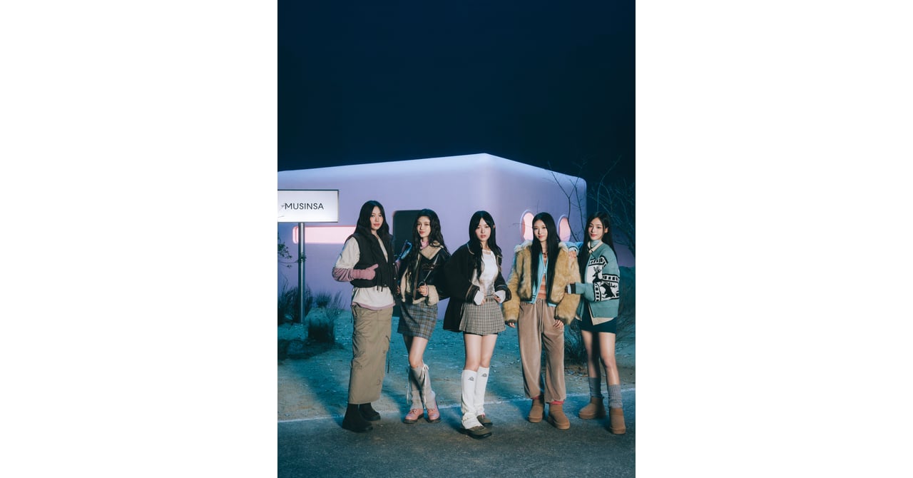 ムシンサが阪急うめだ本店でポップアップを開催、NewJeansを起用した