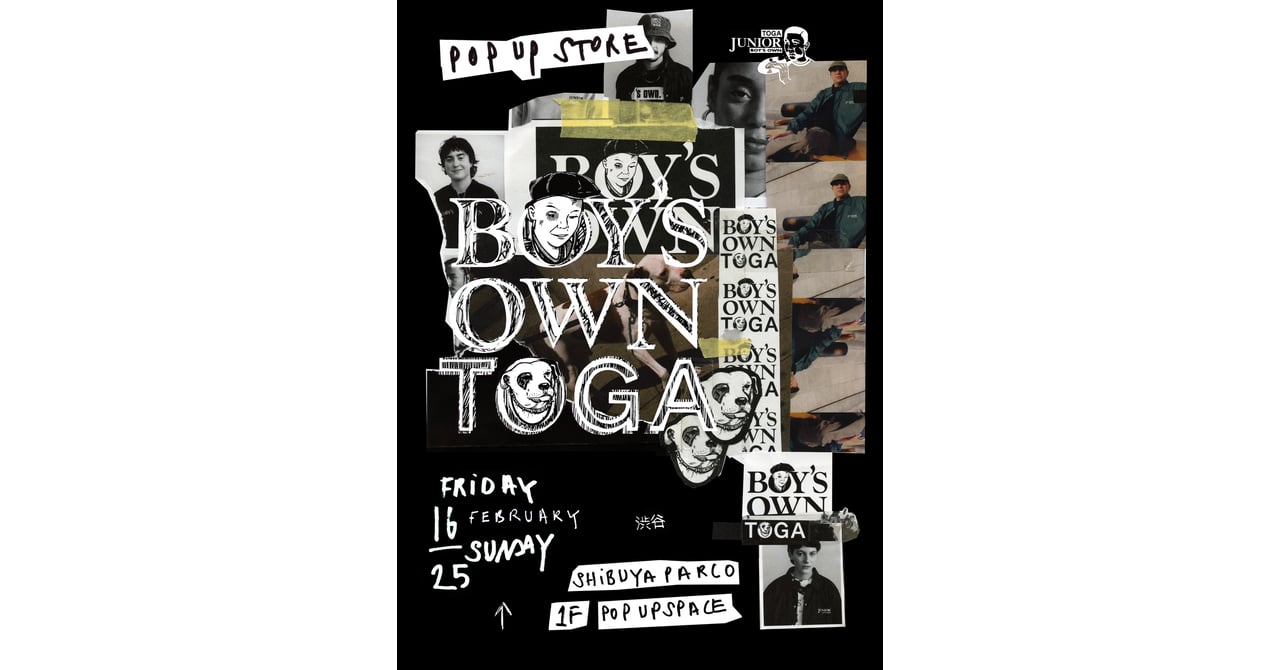 TOGA x BOY’S OWN コラボ バケットハット TOGA x BOY'S OWN コラボ バケットハット