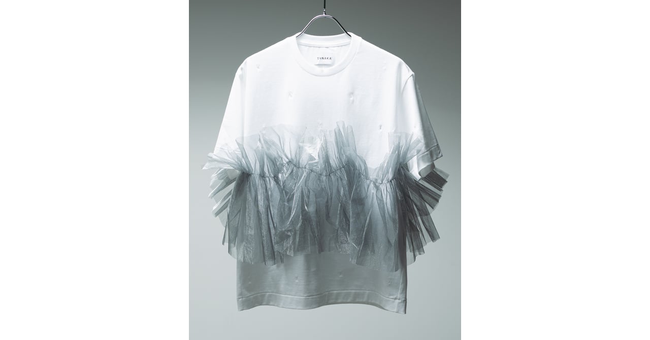 今週のウィッシュリスト】大盛りチュールが気分を上げる、タナカのTシャツ