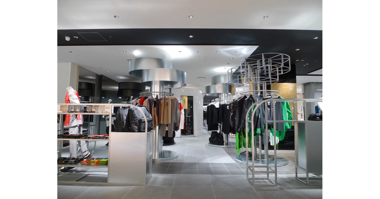 コムコム コムデギャルソンスカラップバッグ黒伊勢丹購入 garcons-isetan-renewal-