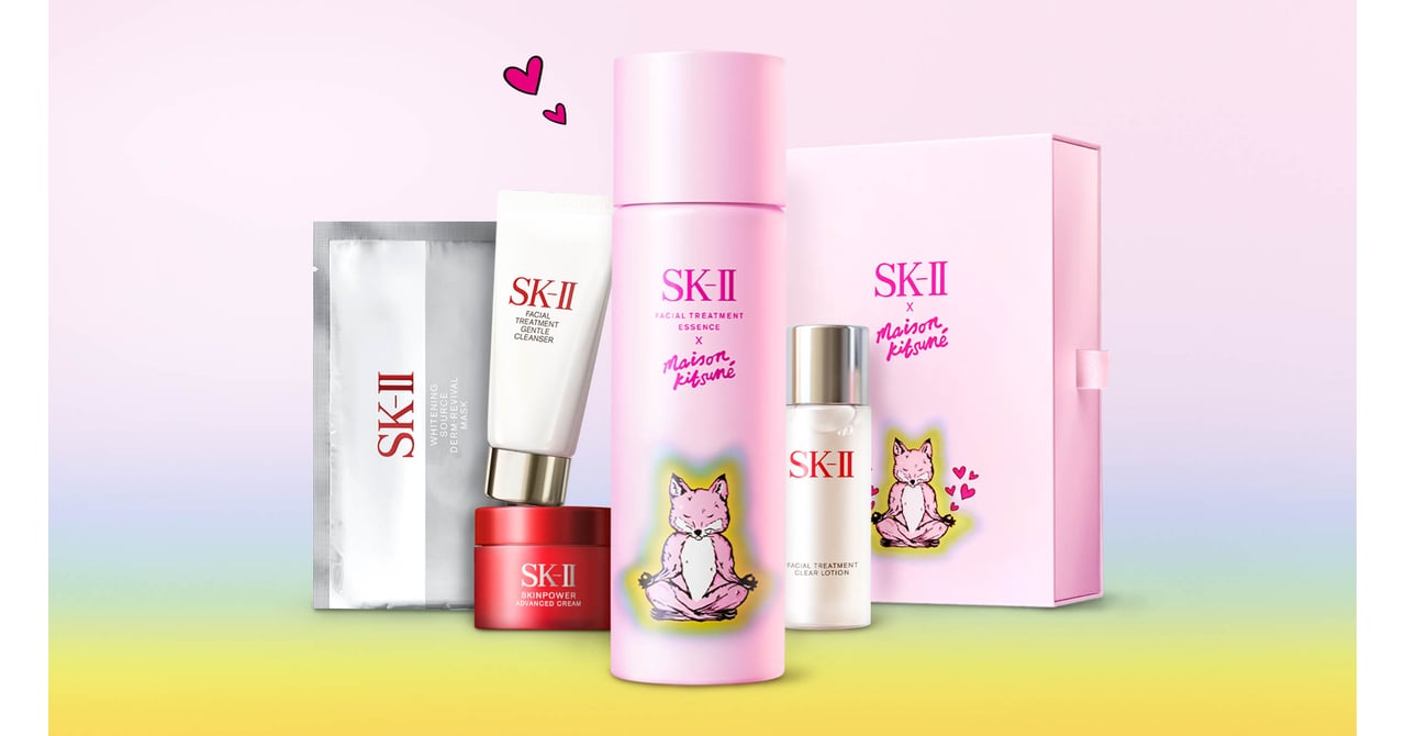 新品SK2フェイシャルトリートメント 75税込12,650円＆メゾンキツネポーチ sk-ii-maison-kitsune20240415-6