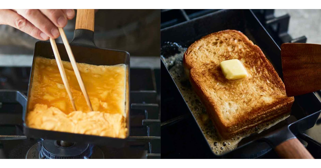 バーミキュラが新作「エッグ＆トーストパン」を発売、卵液が広げやすい