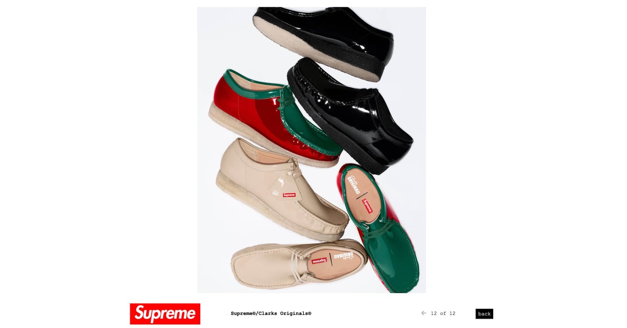 Clarks supreme コラボ　ワラビー supreme_clarksoriginals-12-