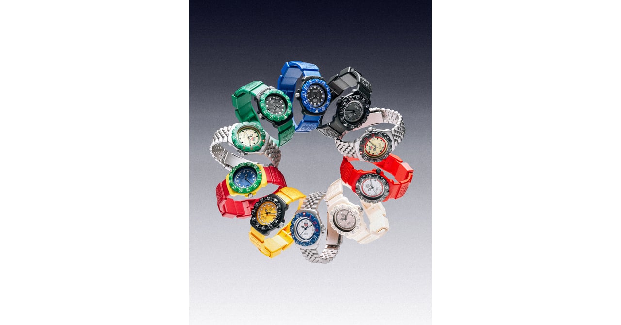 タグ・ホイヤー×Kith、アーカイヴモデルの復刻ウォッチ10型を数量限定